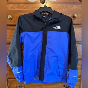 North Face Teen Boys Blue and Black Jacket